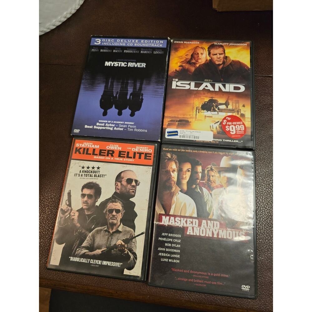 4‎ DVDS Titles in Description